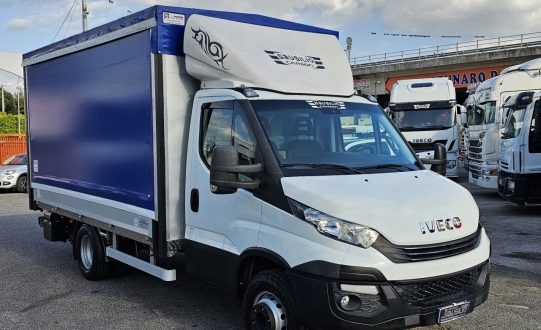 IVECO DAILY 70C21 NAVI CENTINATO MT4.45+SPONDA 15QLI SOLO146MILAKM EURO5B