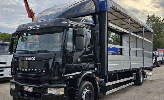 IVECO EUROCARGO 180E30 CENTINATO MT 8.40 ALZA E BASSA+SPONDA 20QLI