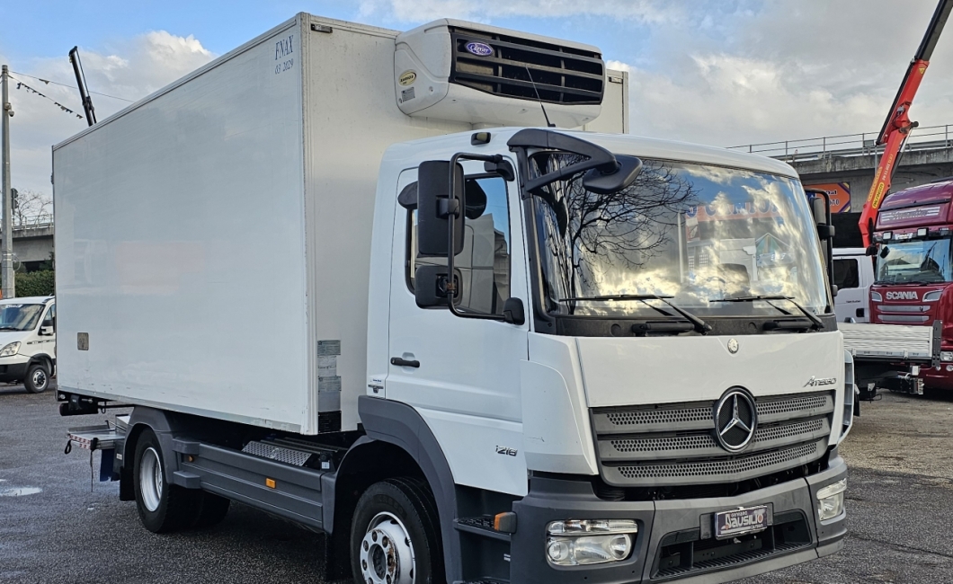 MERCEDES-BENZ ATEGO 1218 FRIGO MT5.25 FNAX03-2029+SPONDA DA 17QLI EURO6