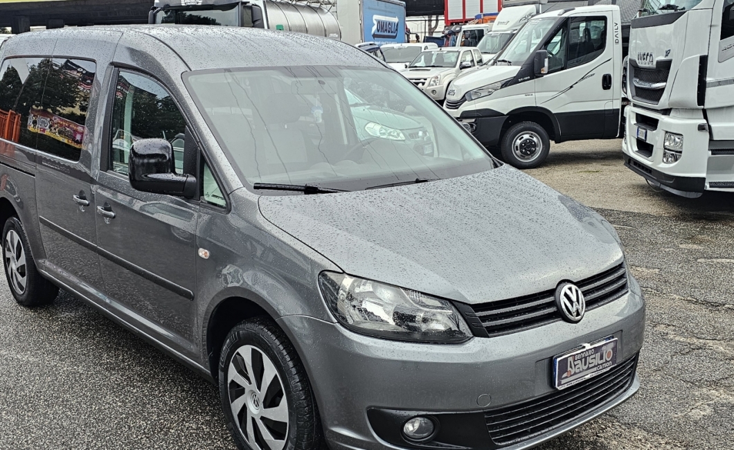 VOLKSWAGEN CADDY MAXI AUTOVETTURA 7POSTI ECOFUEL 2.0METANO/BENZINA 109CV EURO5B